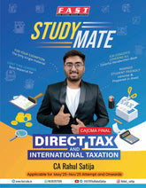 CA Final Direct Tax and International Taxation Study Mate by CA Rahul Satija